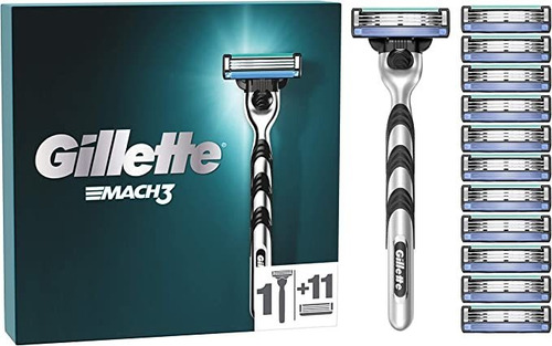 Gillette Mach3 - Maquinilla De Afeitar Para Hombre Con Ti