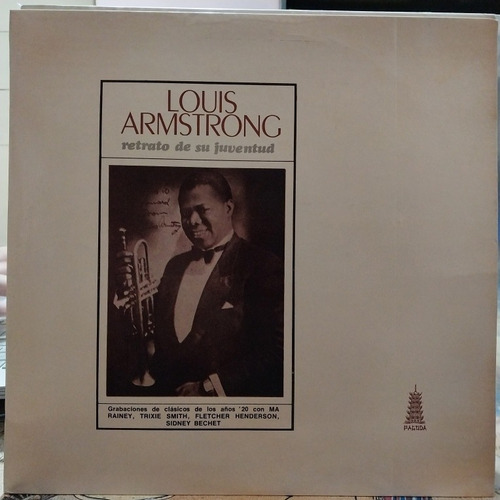 Louis Armstrong Retrato De Su Juventud Tapa 9 Vinilo 10