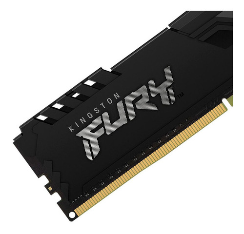 Memoria RAM Fury Beast DDR4 gamer color negro 8GB 1 Kingston KF426C16BB/8