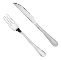 Comprar Kit 60 Talheres De Mesa Garfos Facas Inox Para Refeição Bar