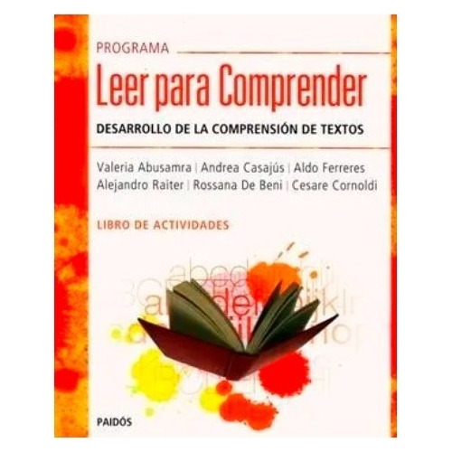 Libro - Leer Para Comprender  - Abusamra Y Otros Valeria