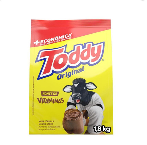 Achocolatado Em Pó Toddy Original Caixa 1,8kg - Rende 22,95l