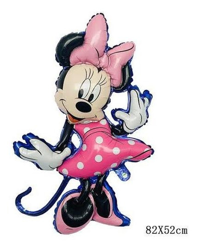 Pack X 2 Globos De Minnie Forma