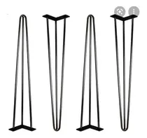 Comprar Patas De Hierro Hairpin Legs Mueble Mesa 74 Cm X4 Patas