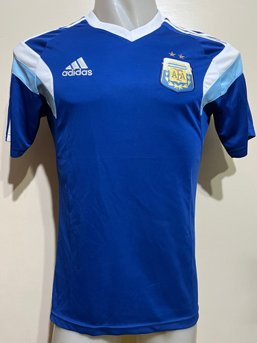 Camiseta Argentina Entrenamiento Brasil 2014 Messi Barcelona