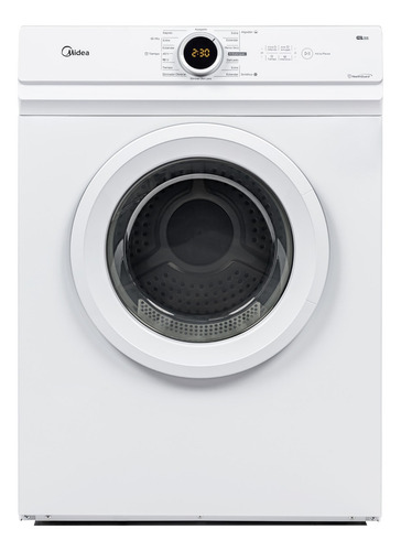 Secadora Eléctrica 10kg Blanca Midea Md100a100/w2 Color Blanco