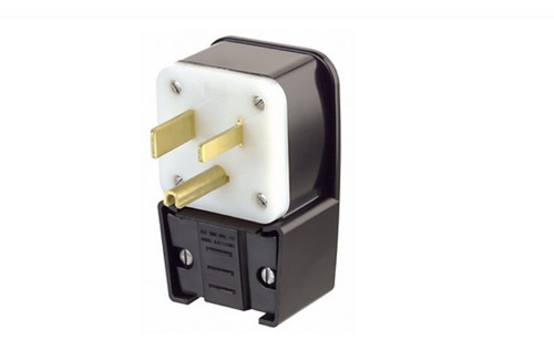 Enchufe Macho 50a 250v 2p+t 6-50p Leviton 9650-p