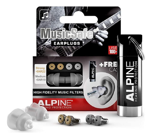 Protetor Auricular Para Músicos - Alpine Musicsafe Classic