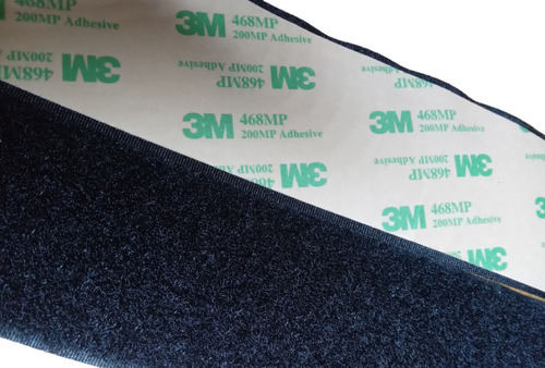 Tira De Velcro Con Adhesivo 3m Felpa 2'' X 1 Mt 