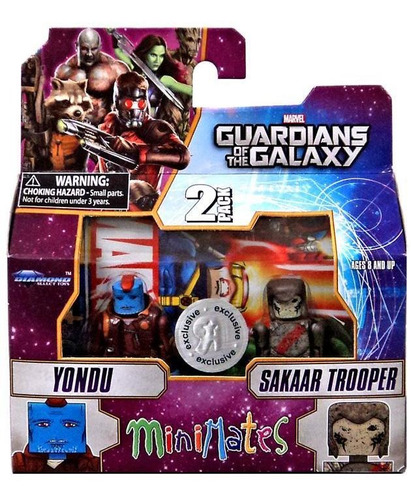 Marvel Minimates Series 57 Yondu & Minifigura De Sakaar