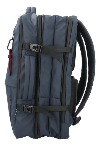 Mochila Fib Recicladas Unisex Wr Grant Ii Azul Rockford Color Azul marino