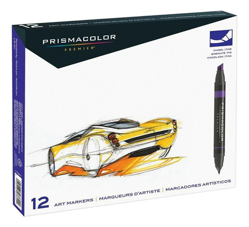 Prismacolor Premier  Set 12 Marcadores Colores Primarios