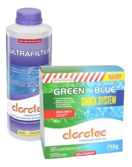 Clorotec Solución Advanced Agua Verde