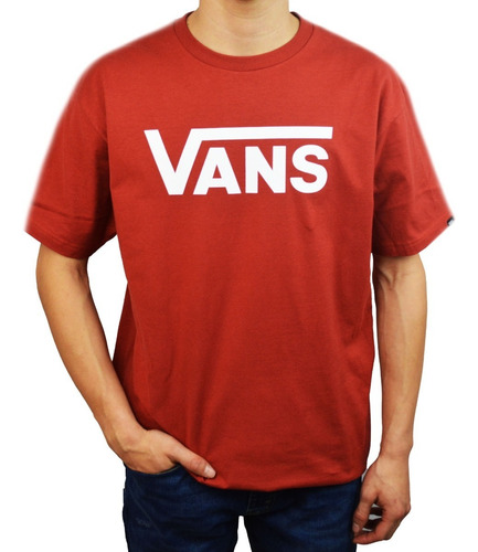 Playera Vans Vn000gggsq6 Chili Oil Classic Mr