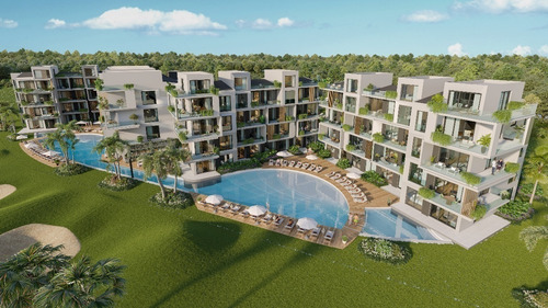 Apartamento De Dos Habitaciones  En Juanillo, Cap Cana