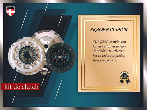 Imagen 8 de 10 de Kit De Clutch Peugeot Partner 1.6 L4 M59 Hdi 2008-2012