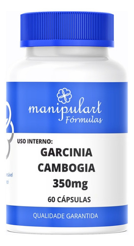 Garcinia Cambogia 350mg - 60 Cápsulas Sabor Sem Sabor
