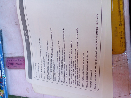 Programa De Estudios De La Materia (Usado)