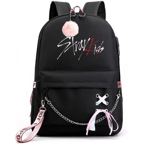 Estilo Coreano Mochila Bolso Hombro Portatil Bolsa Escuela M