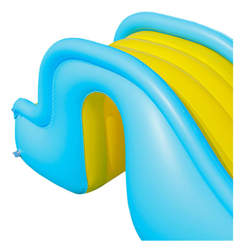 Parque Acuático De Fácil Montaje Con Tobogán Inflable