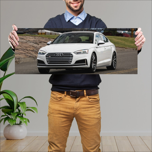 Cuadro 30x80cm Auto 2018 Audi S5 Sportback Us 66 432