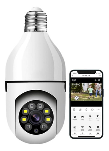 Camara Wifi 360 Full Hd Vision Nocturna Tipo Socket