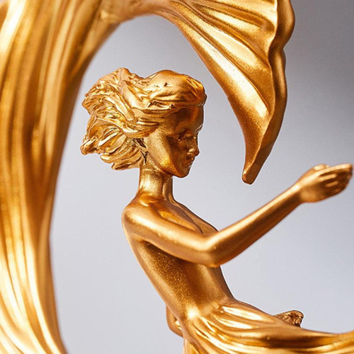 Estatua De Bailarina, Escultura Artística, Adorno De Mesa,