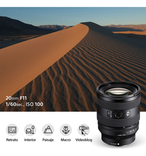 Lente Objetivo Sony Fe 20-70 Mm F4 Sel2070g Full Frame