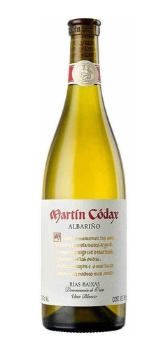 Vino Blanco Español Martín Códax Albariño - Rias Baixas 750ml