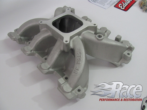 Edelbrock Ls Ls1 Multiple De Admision Para Carburador Vic Jr