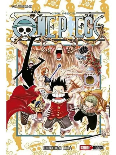 One Piece: One Piece, De Eiichiro Oda. Serie One Piece, Vol. 43. Editorial Panini, Tapa Blanda, Edición 1 En Español, 2020