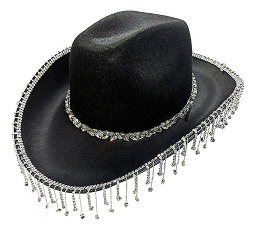 (bk) Sombrero Con Borlas, Sombrero De Vaquera, Sombrero De N