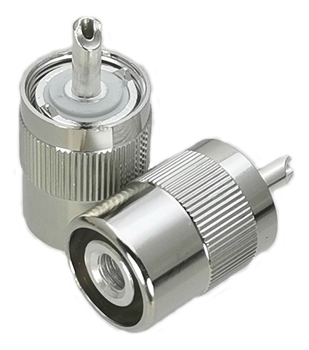 Conector Pl259 Macho Uhf De 10 Unidades Para Rg58 Rg142 L