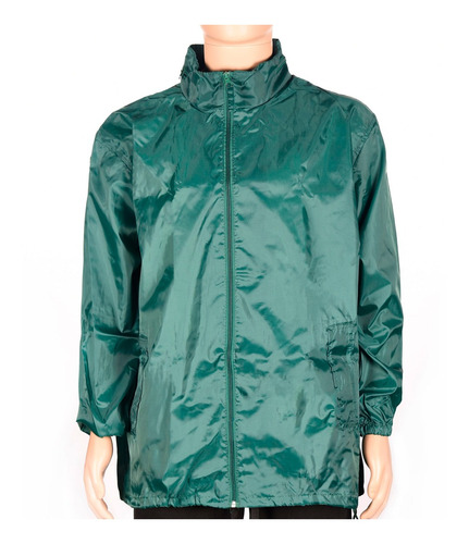 Campera Impermeable Lluvia Verde - Mundo Trabajo