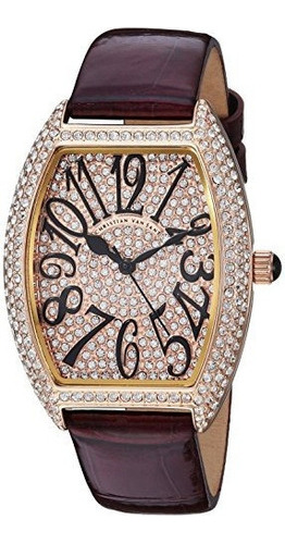 Christian Van Sant Womens Elegante Reloj De Cuarzo De Laton