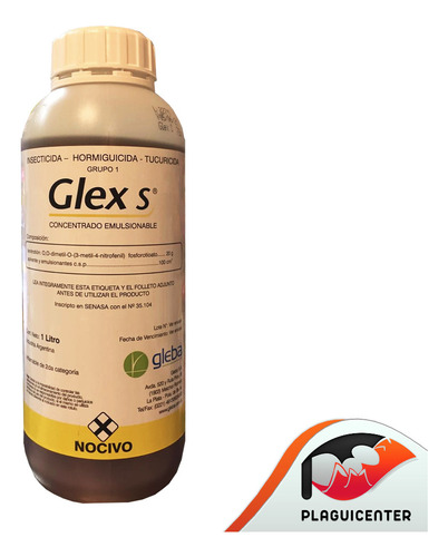 Glex S Hormiguicida Control Hormigas Insectos 1 L