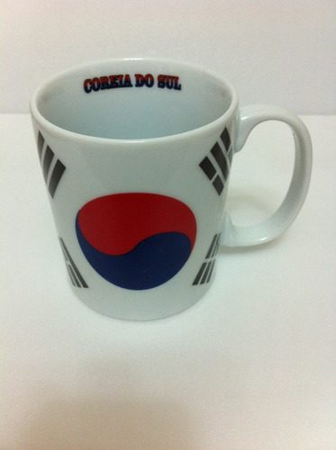 Caneca Da Bandeira Da Coréia Do Sul