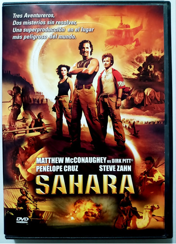 Sahara Dvd Original Matthew Mcconaughey