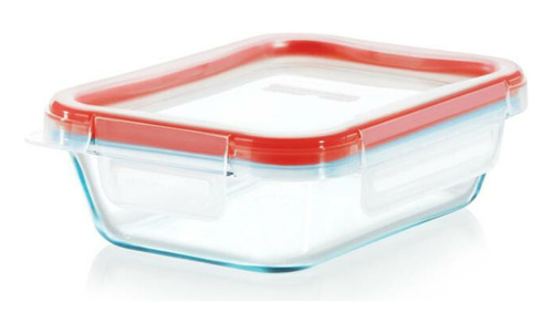 Recipiente Rectangular Vidrio Pyrex Fresh Lock 470cc