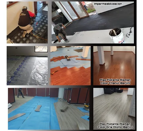 Piso Flotante Aleman Ac4 De 8mm