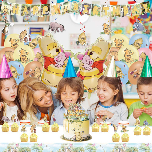 Decoraciones De Cumpleaños Winnie Pooh Para Niños