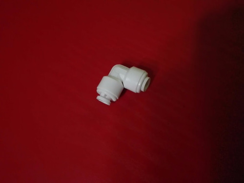 Imagen 2 de 6 de Codo Conector Acople Rapido De Manguera 1/4 - 1/4