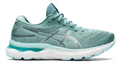 Asics Zapatillas Running Mujer Gel Kamo Gris - Verde Ras