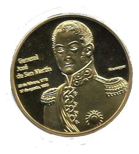 Medalla Imagen Del Gral San Martin