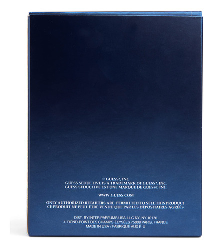 Perfume Guess Seductive Blue Eau De Toilette 30ml Para Homen