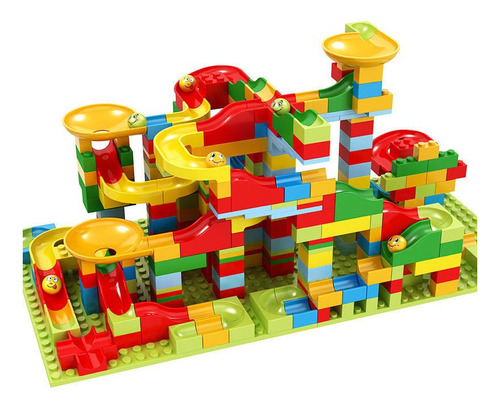 Assembled Mini Marbel Run Building Block, 330 Units, B 1