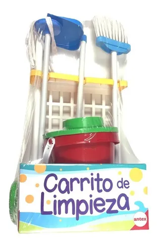 Carrito limpieza juguete carrefour hot sale