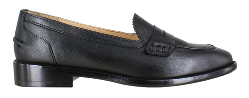 Zapato Casual Mujer Carlo Ronaldi 1203 Becerro Negro Cuero