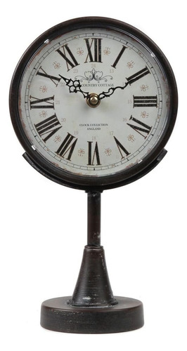 Reloj De Manto Decorativo De Inspiración Antigua Con Números