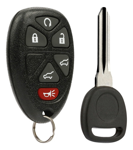 Car Key Fob Keyless Entry Remote With Ignition Key Fits Chev